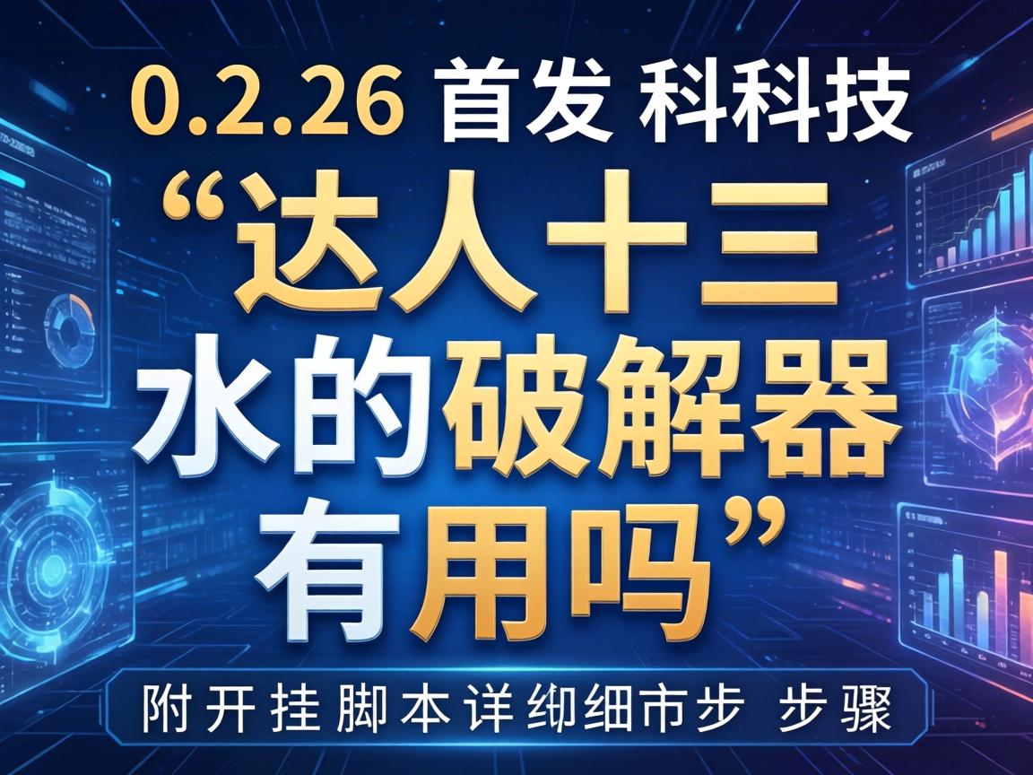 达人十三水的破解器有用吗