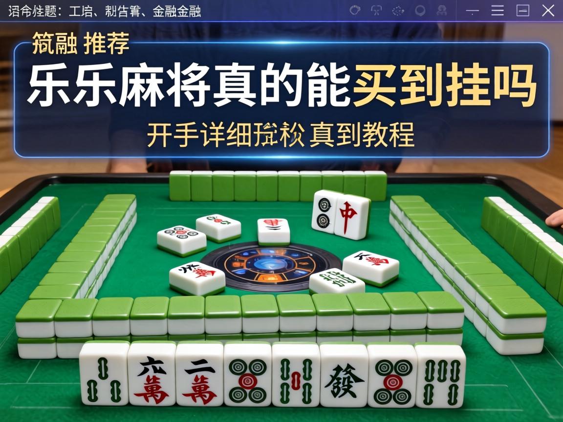 乐乐麻将真的能买到挂吗