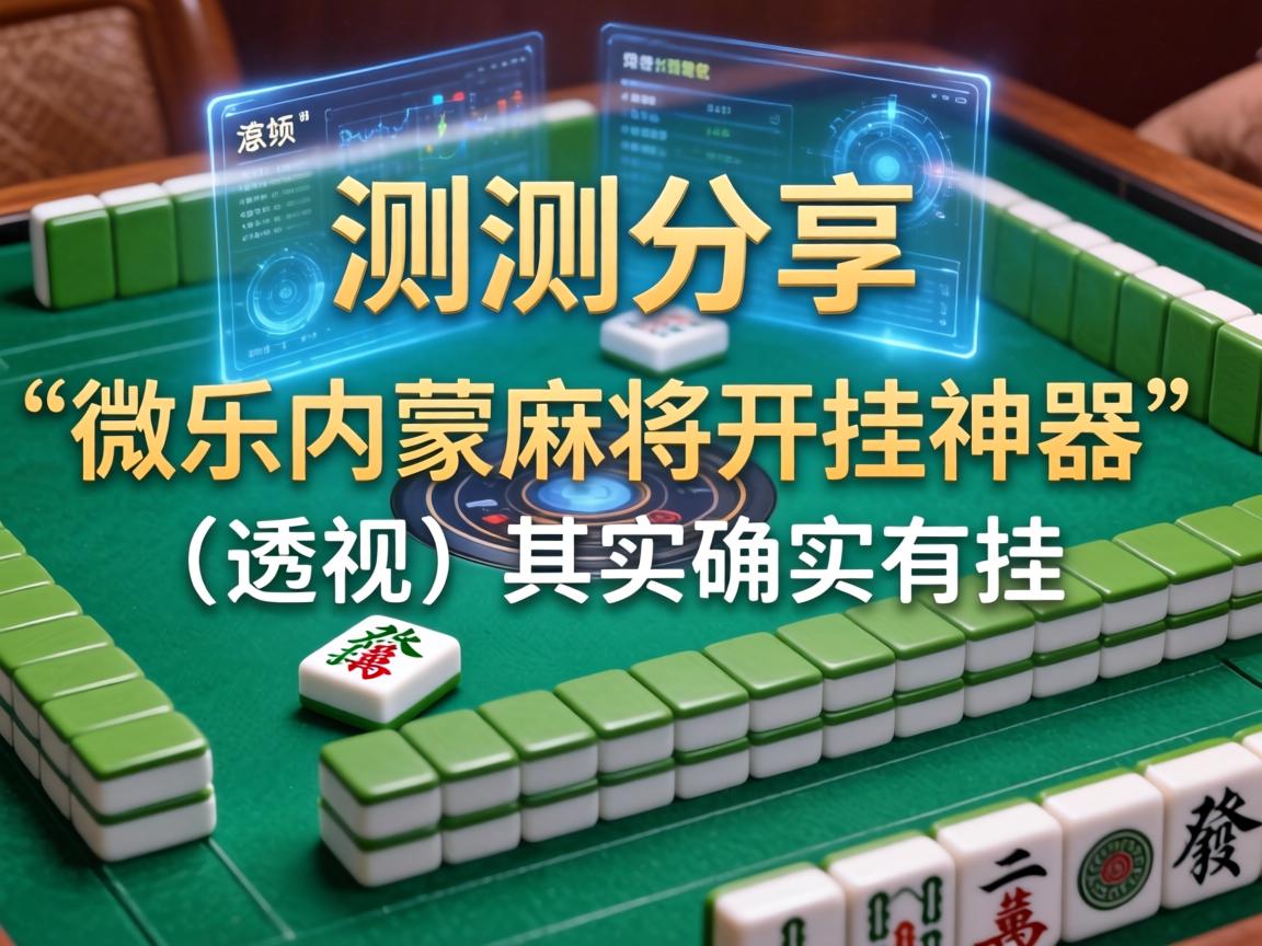 微乐内蒙麻将开挂神器
