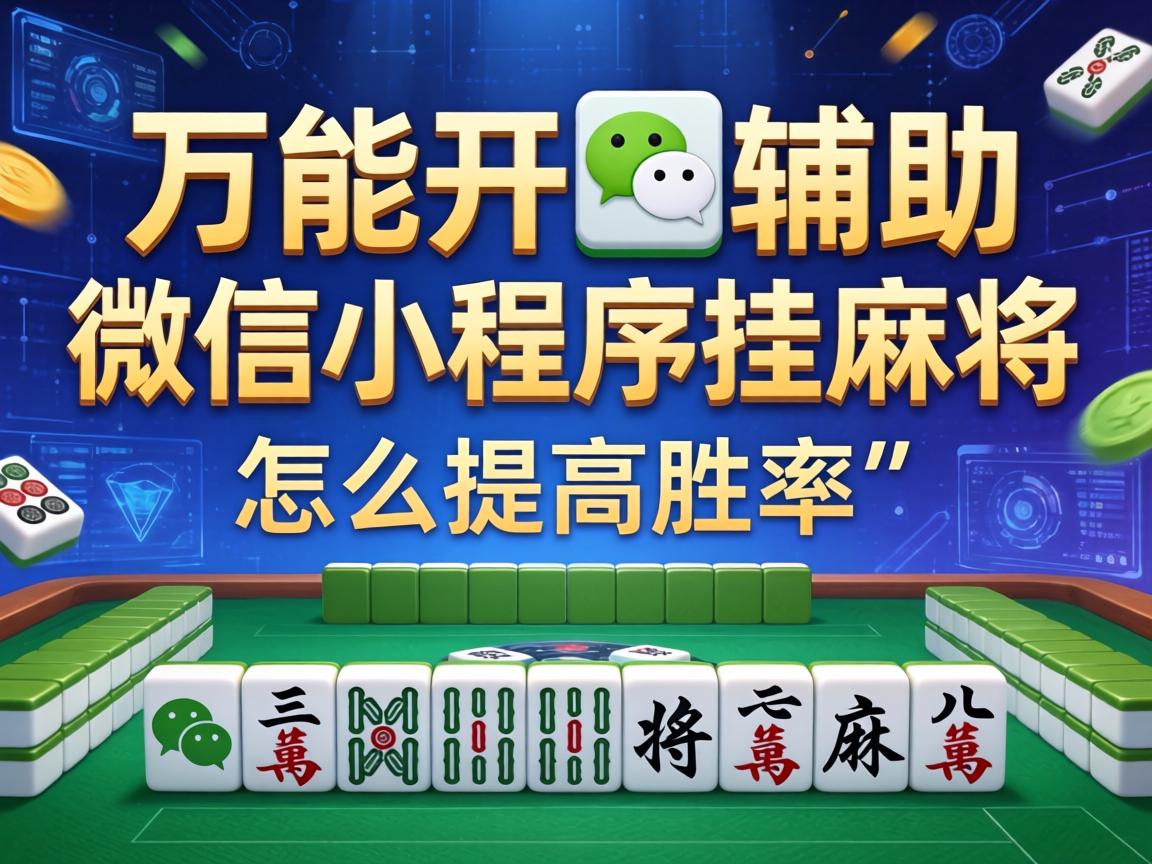 微信小程序麻将怎么提高胜率