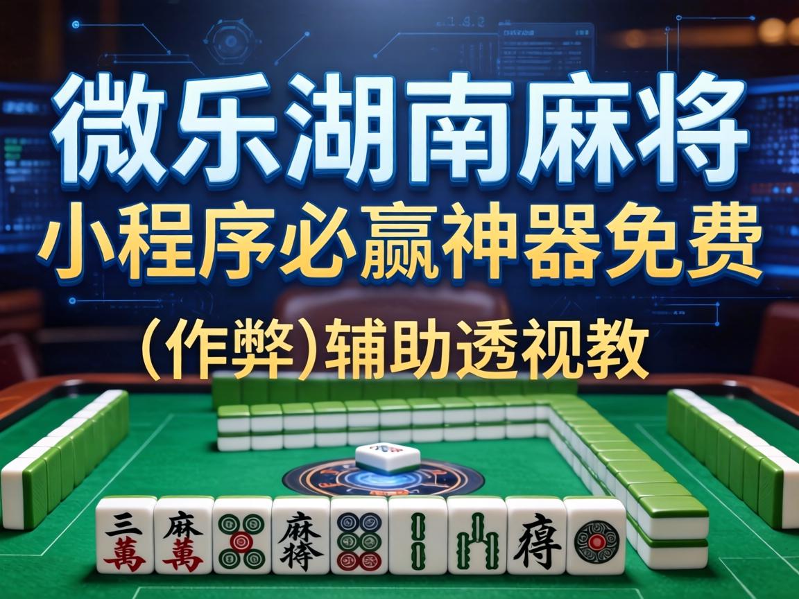 微乐湖南麻将小程序必赢神器免费