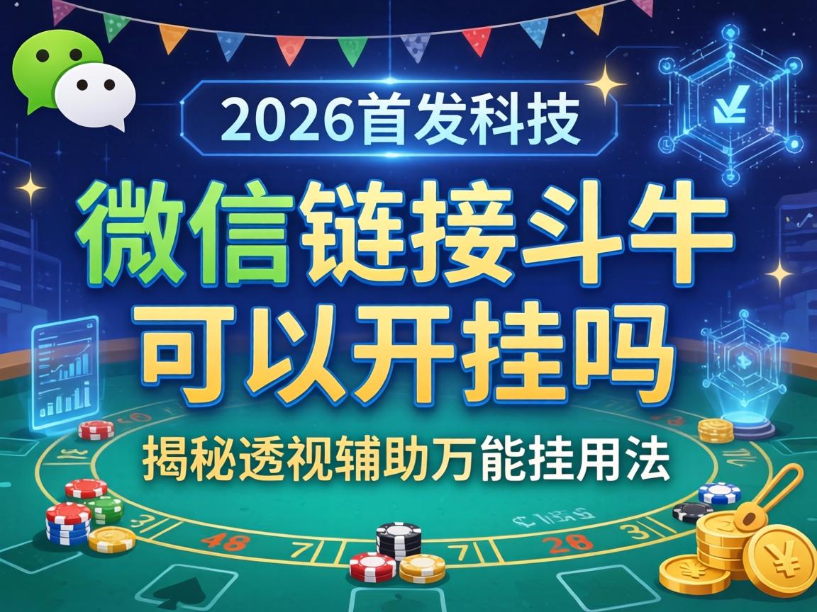 2026首发科技“微信链接斗牛可以开挂吗”揭秘透视辅助万能挂用法