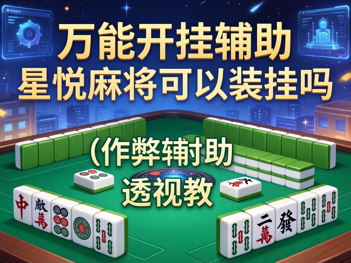 星悦麻将可以装挂吗