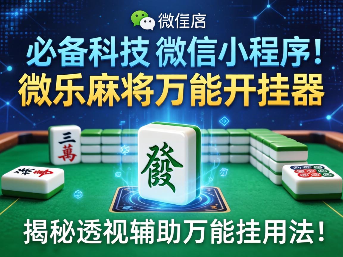 微信小程序微乐麻将万能开挂器