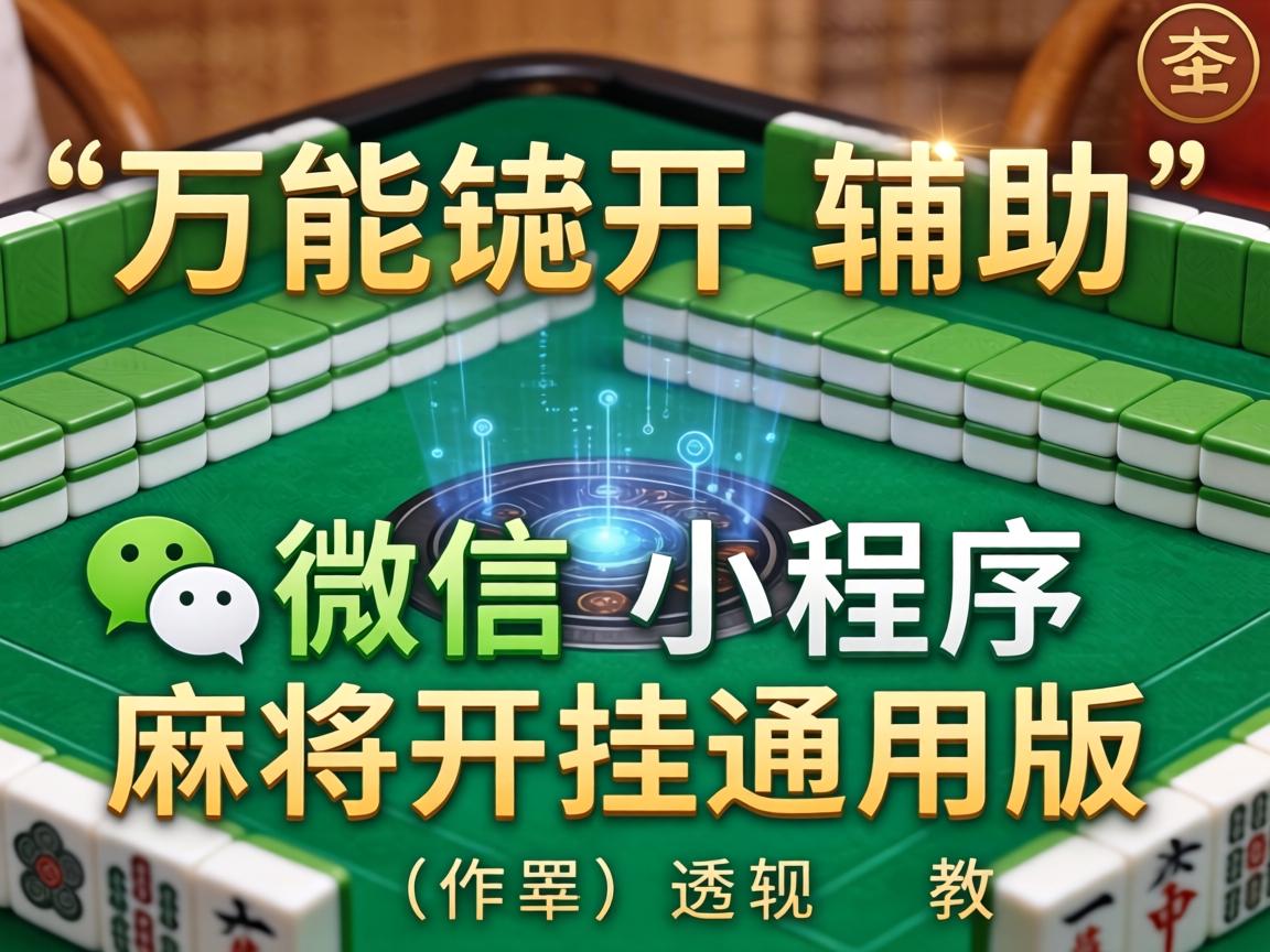 微信小程序麻将开挂通用版
