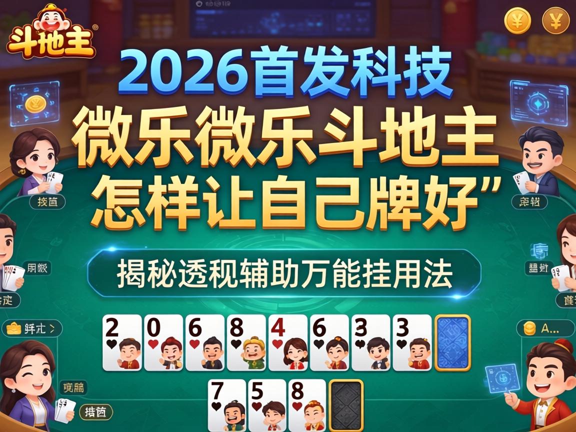 微乐微乐斗地主怎样让自己牌好