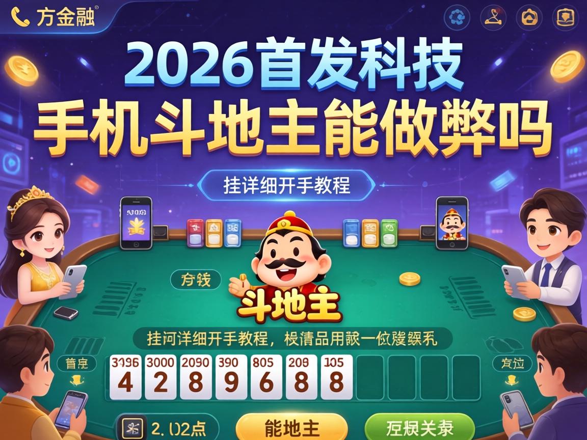 2026首发科技“手机斗地主能做弊吗”有挂详细开挂教程