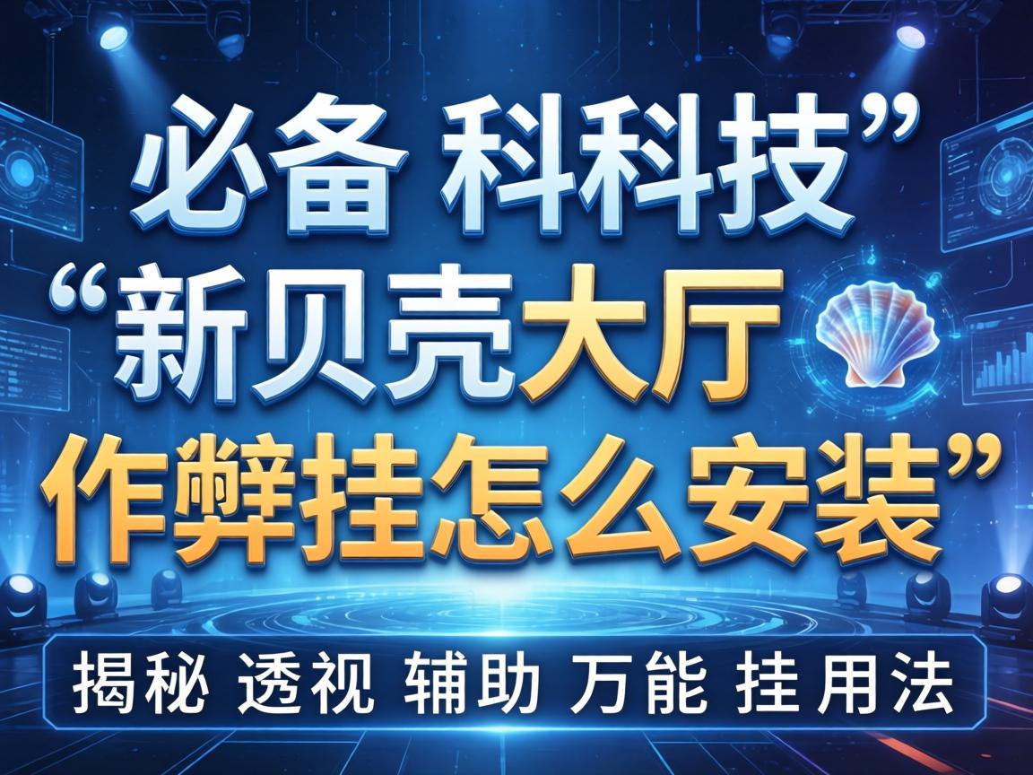 新贝壳大厅作弊挂怎么安装
