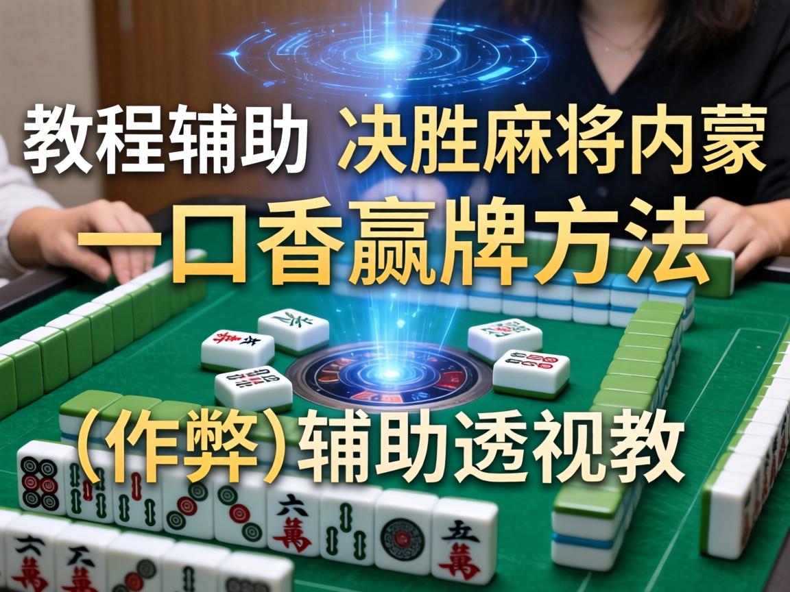 教程辅助!决胜麻将内蒙一口香赢牌方法”(作弊)辅助透视教