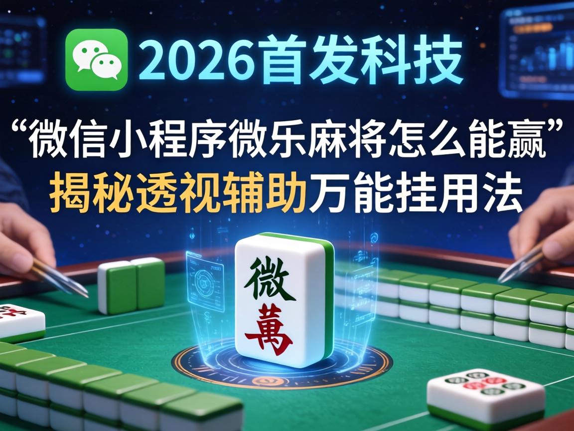 微信小程序微乐麻将怎么能赢